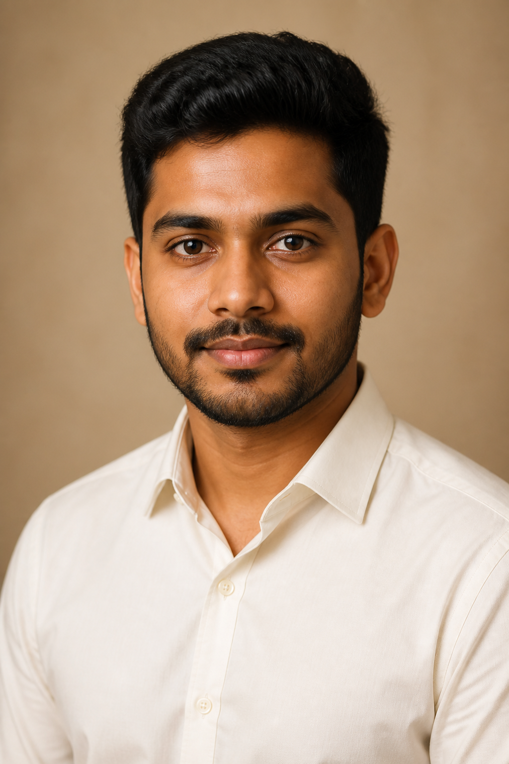 Matrimonial profile portrait