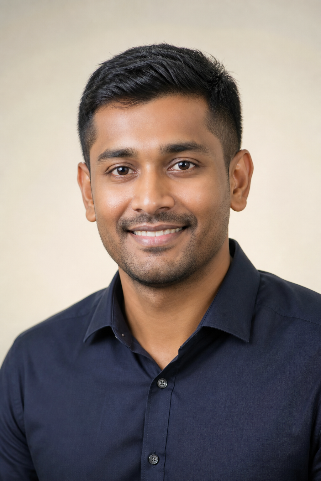 Matrimonial profile portrait
