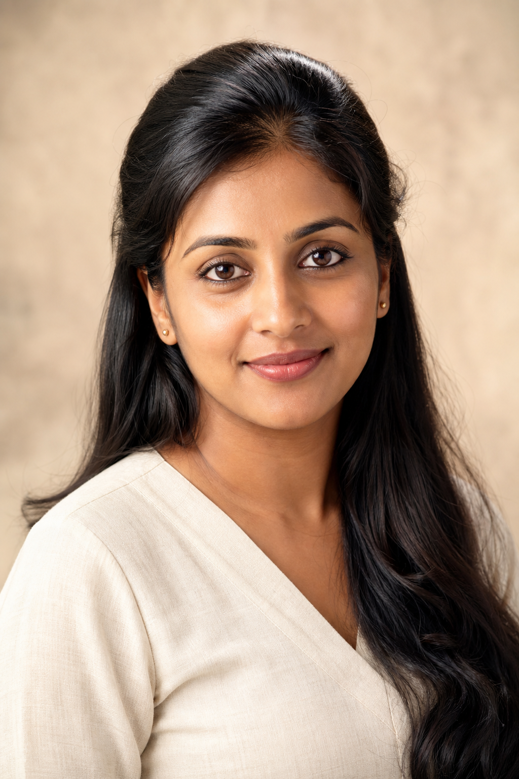 Matrimonial profile portrait