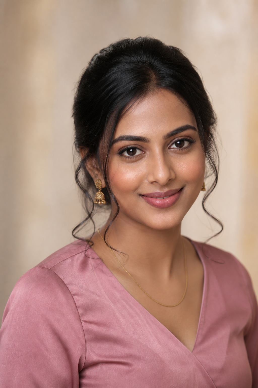 Matrimonial profile portrait