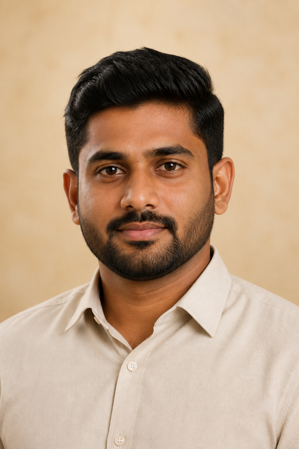 Matrimonial profile portrait